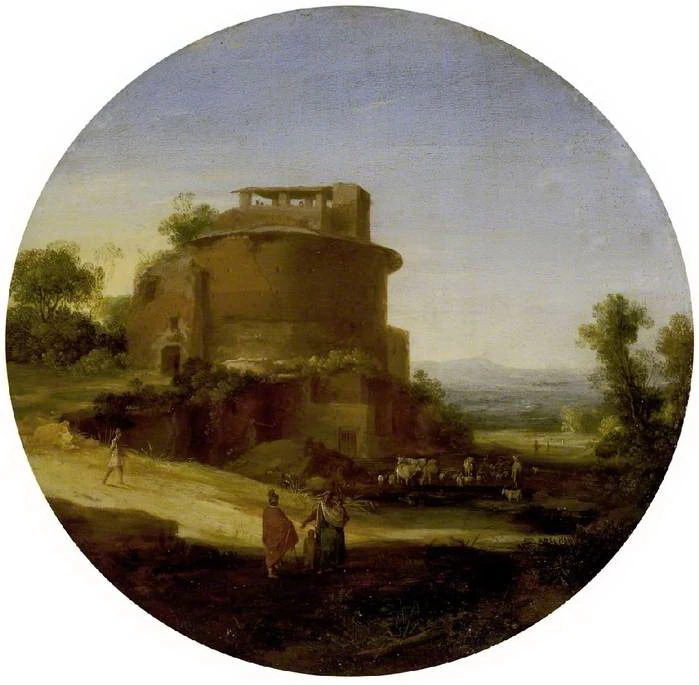 Paesaggio con rovine - Fitzwilliam Museum